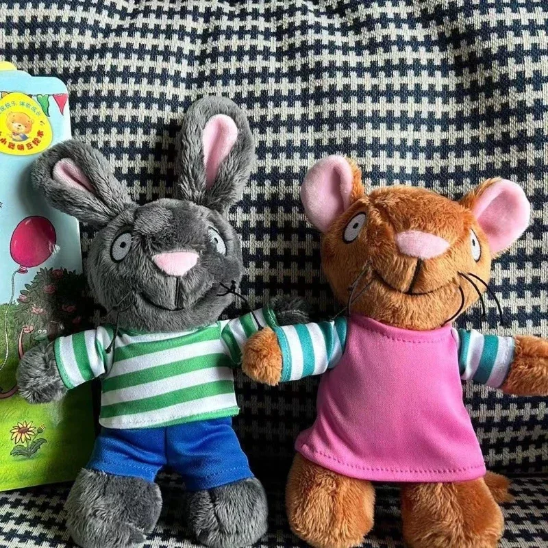 Pip e Posy Plush Toys para Crianças, Coelho, Rato, Porco, Sapo, Peluches Educativos, Figura dos Desenhos Animados, Travesseiro, Presentes de Natal