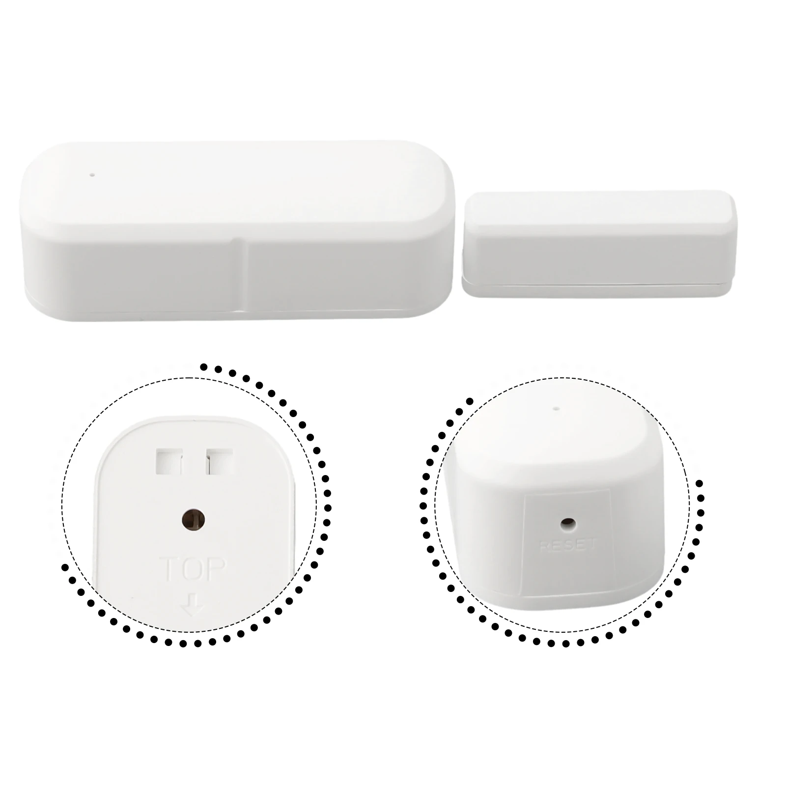 Per Tuya WiFi sensore porta finestra sensore casa Wireless Door Detector Life APP telecomando per Alexa Home