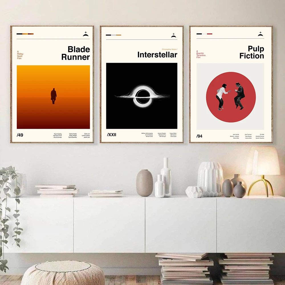 الرجعية قماش اللوحة من اللب الخيال ، بين النجوم شفرة عداء ، المشارك والطباعة ، مجردة جدار الفن ، فيلم صورة ، غرفة نوم ديكور ، 2049 #3