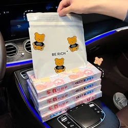 Car Mounted Garbage Bag Adhesive Type Car Garbage Bin Folding Garbage Cleaning on Car Disposable Car Interior Storage Tidying