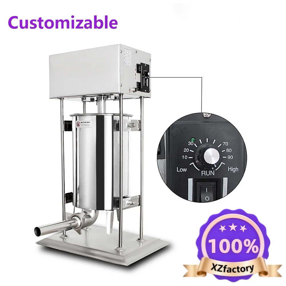 

Factory Direct 2026 Top 10L Automatic Electric Sausage Stuffer Household Sausage Filling Machine Electric Ham Stuffer Commercial