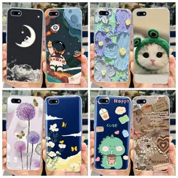 For Honor 7S Case Honor 7A Russia DUA-L22 Luxury Painted Cover Soft Silicone Phone Case For Honor 7A Honor7S Cover 5.45'' Bumper