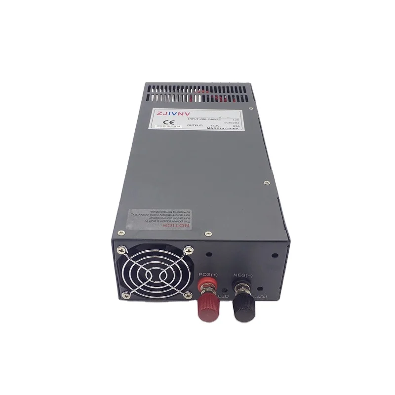 

2000W High Power Switching Power Supply AC 110V/220V to DC 48V 41.6A SMPS PSU For Cnc Cctv Led Light SMPS S-2000-48