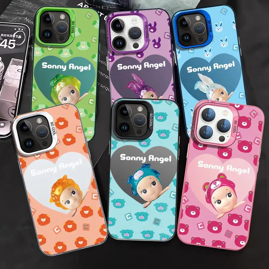 S-Sonnys Angels Animal Phone Case for Xiaomi Redmi Note 7 8 9 9S 10 11 12 13 Pro Plus 4G 5G Anti Fall Matte Back Cover