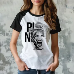 Pink p Nk t-shirts women comic Tee girl 2000s clothes