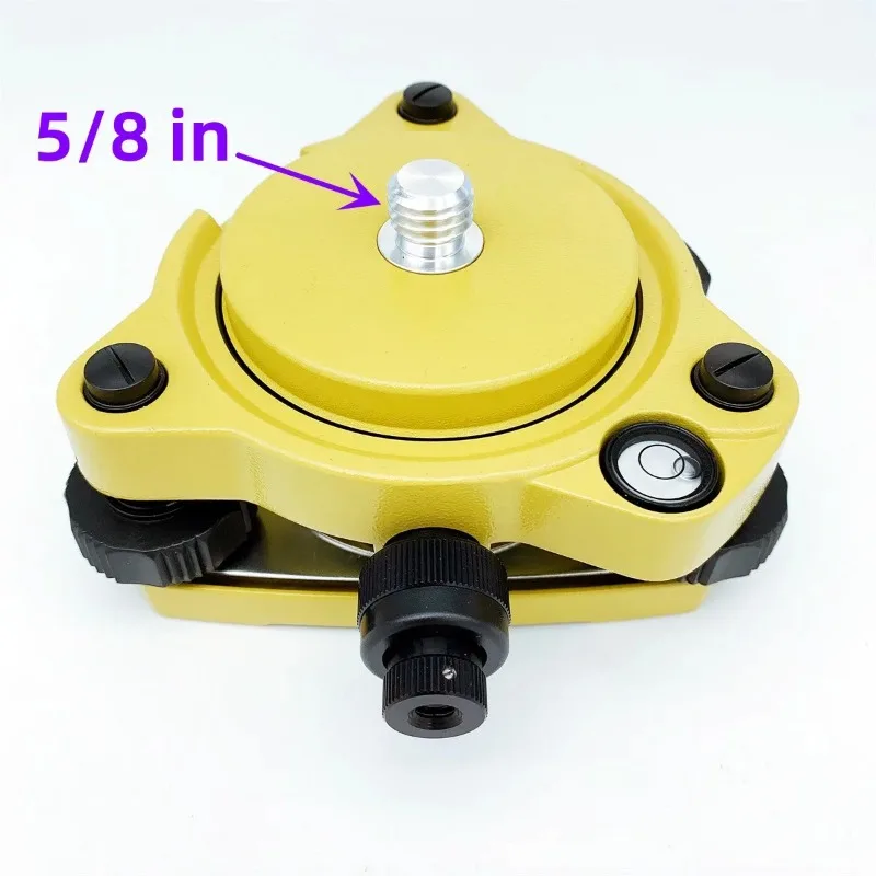 Tribrach with Optical Plummet & GPS Tribrach Adapter Carrier with 5/8