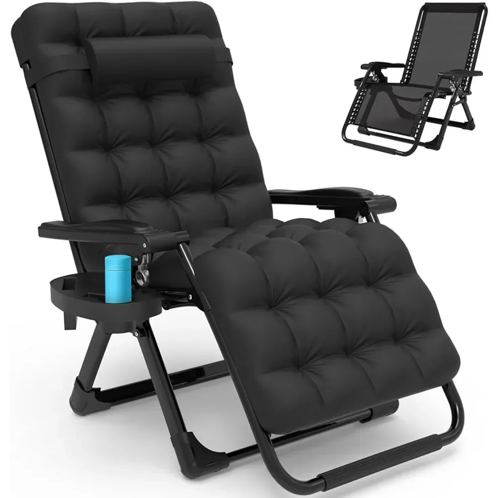 Zero Gravity Chairs Indoor, 26Inch Wide Zero Gravity Recliner with Removable Cushion Cup Tray Outdoor