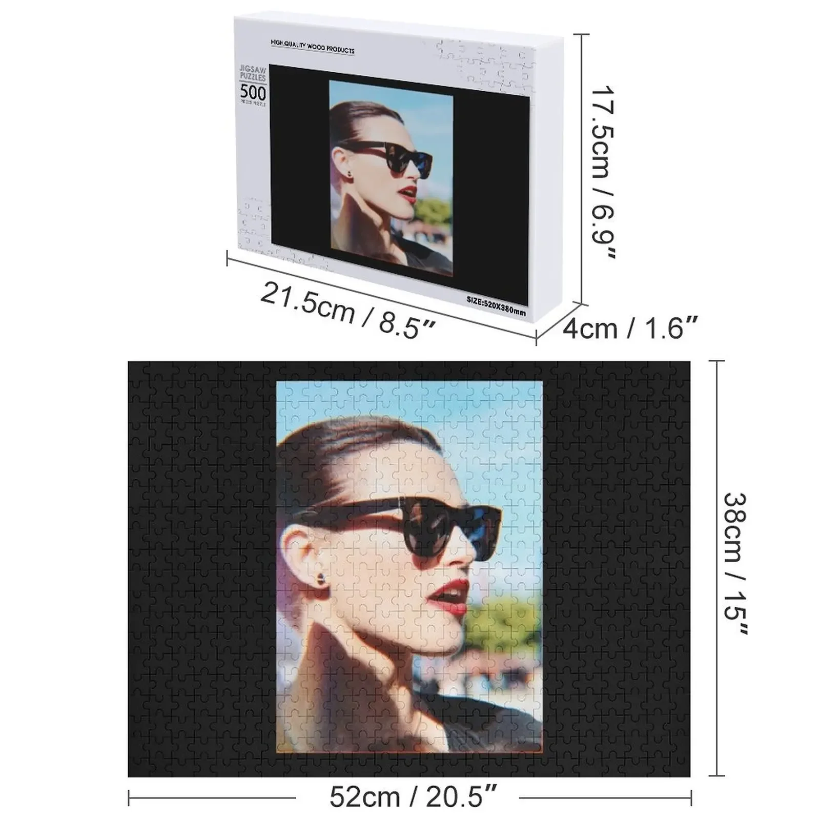 ケイティ ジグソーパズル カスタムギフト カスタムパズル