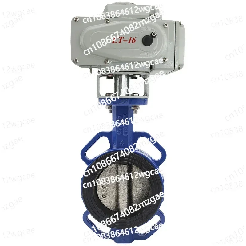 D971X Electric Butterfly Valve Centerline Rubber Soft Seal Clamp Butterfly Valve Switch Adjustment Electric Valve