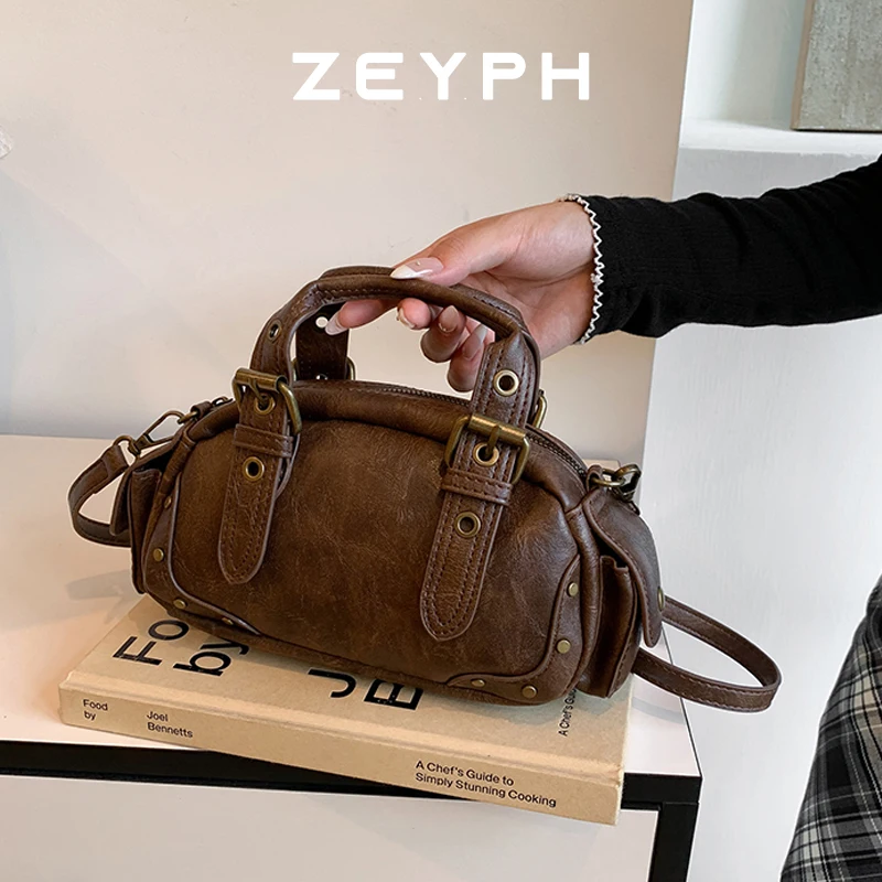 

Zeyph Simple Retro Style Y2k Women s Medium Baseball Bag With Side Double Pockets Shoulder Bag Tote Bag Crossbody Bag