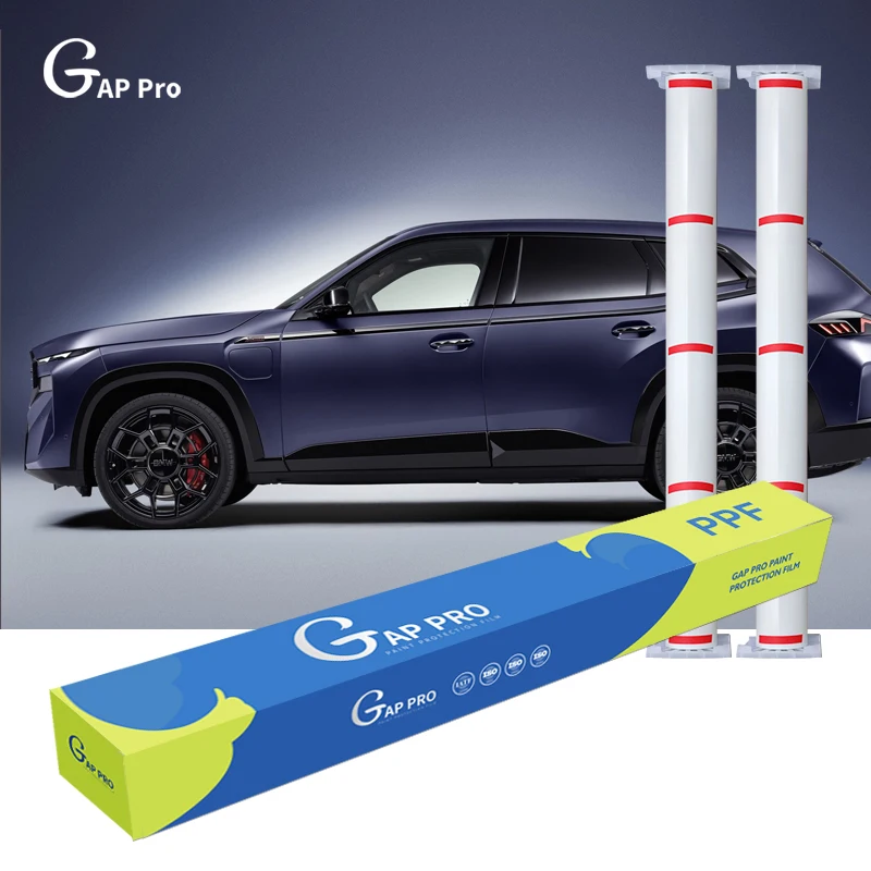 

Пленка для защиты лакокрасочного покрытия GAPPRO 9.5mil Aliphatic TPU PPF, высокоглянцевая, не желтеет