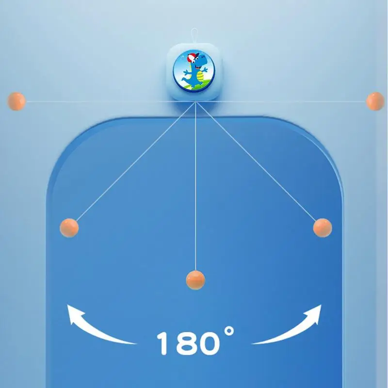 탁구 훈련 연습기 조정 가능한 문짝 탁구 게임 세트, 상호 작용 장난감 연습기, 음성 카운팅