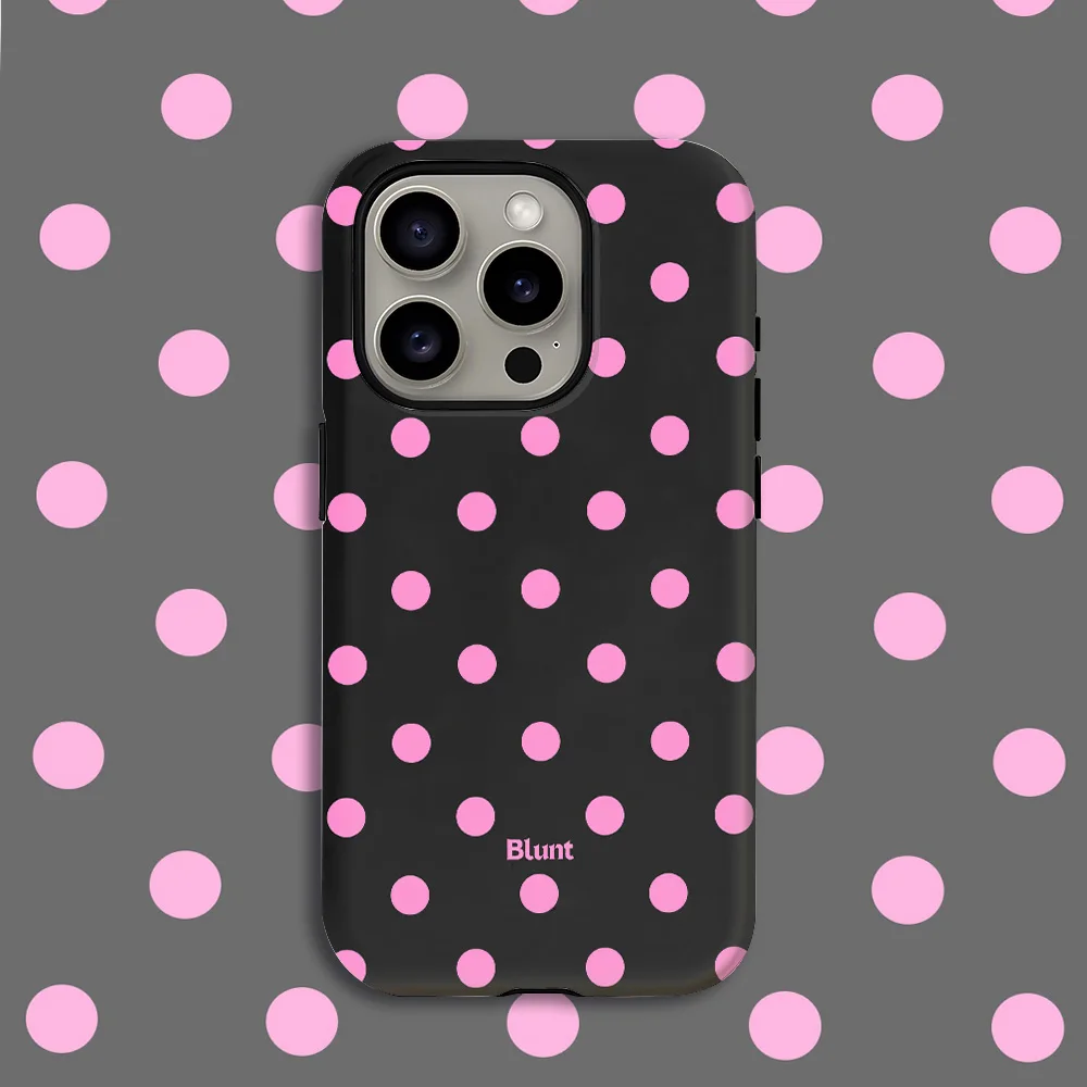 Colorful Polka Dot Pattern Phone Case for Samsung Galaxy S20 S23 S24 S25 26 FE Plus Ultra Edge 5G Luxury Double-layer Back Cover