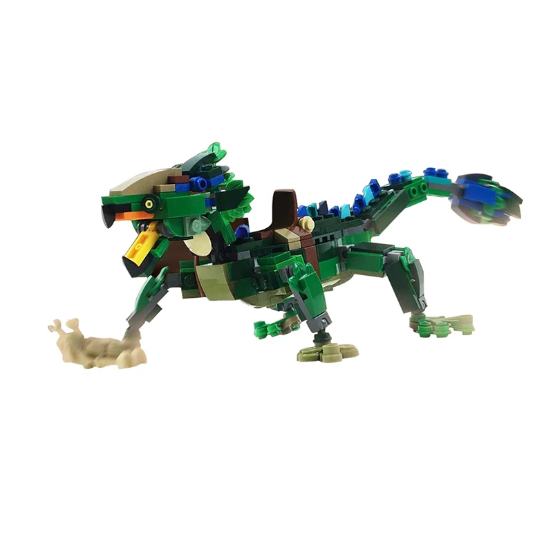 

Gobricks MOC Space Desert Beast Pauan Lizards Pal Building Blocks Animal Model Bricks Educational Toys for Kid Birthday Gift