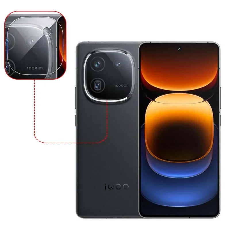 Lens Protector For VIVO iQOO 13 Clear Ultra Slim Back Rear Camera Lens Cover Soft Guard Protective Film -Not Tempered Glass image 2