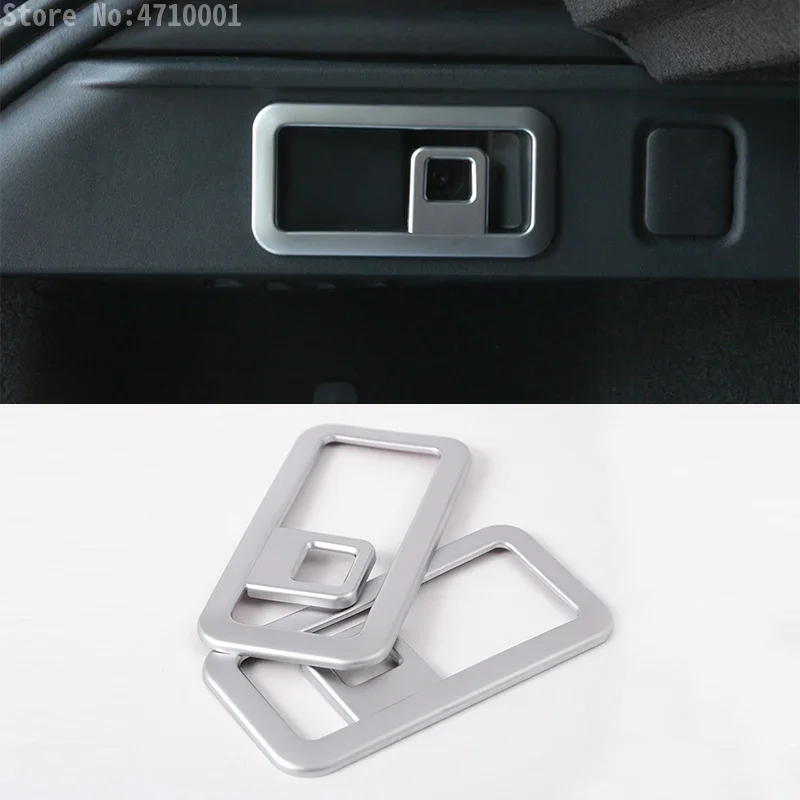 ABS Matte Car Rear Trunk Luggage Boot Hook Pothook Decoraiton Bezel Cover Frame Trim For Jaguar F-Pace X761 2016 2017 2018