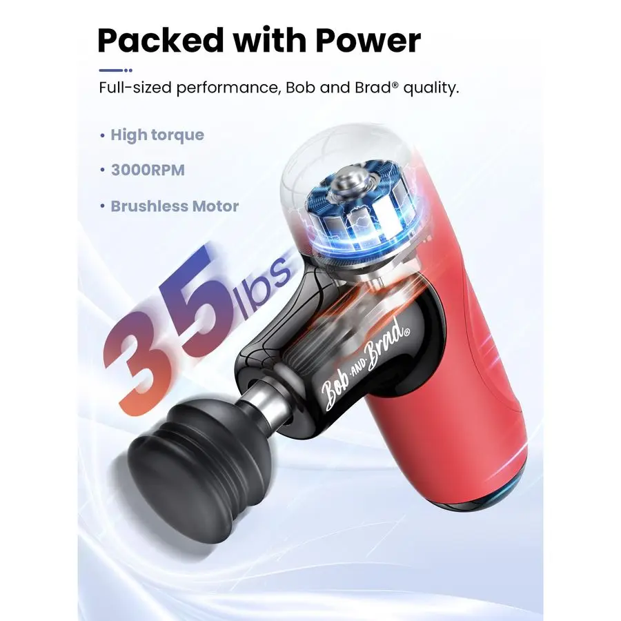 AND BRAD T2 Pro Massage Gun and Q2 Mini Massage Gun