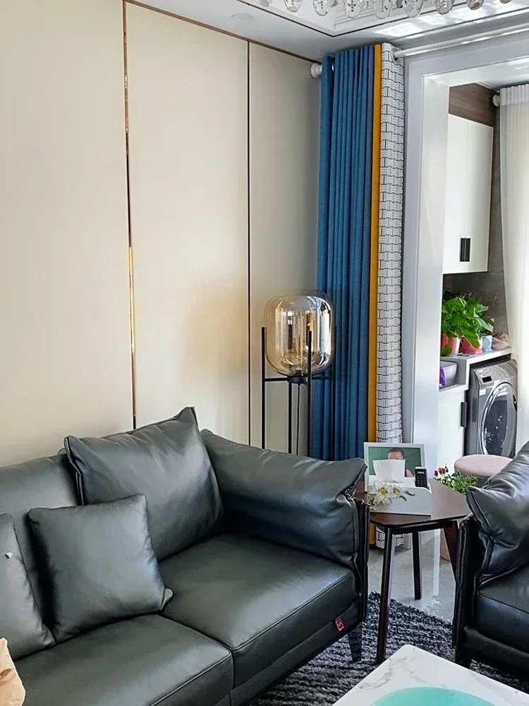 Nordic Living Room Floor Lamp Bedroom Bedside Study Glass Winter Melon Shape Hot Salescheap And Fine
