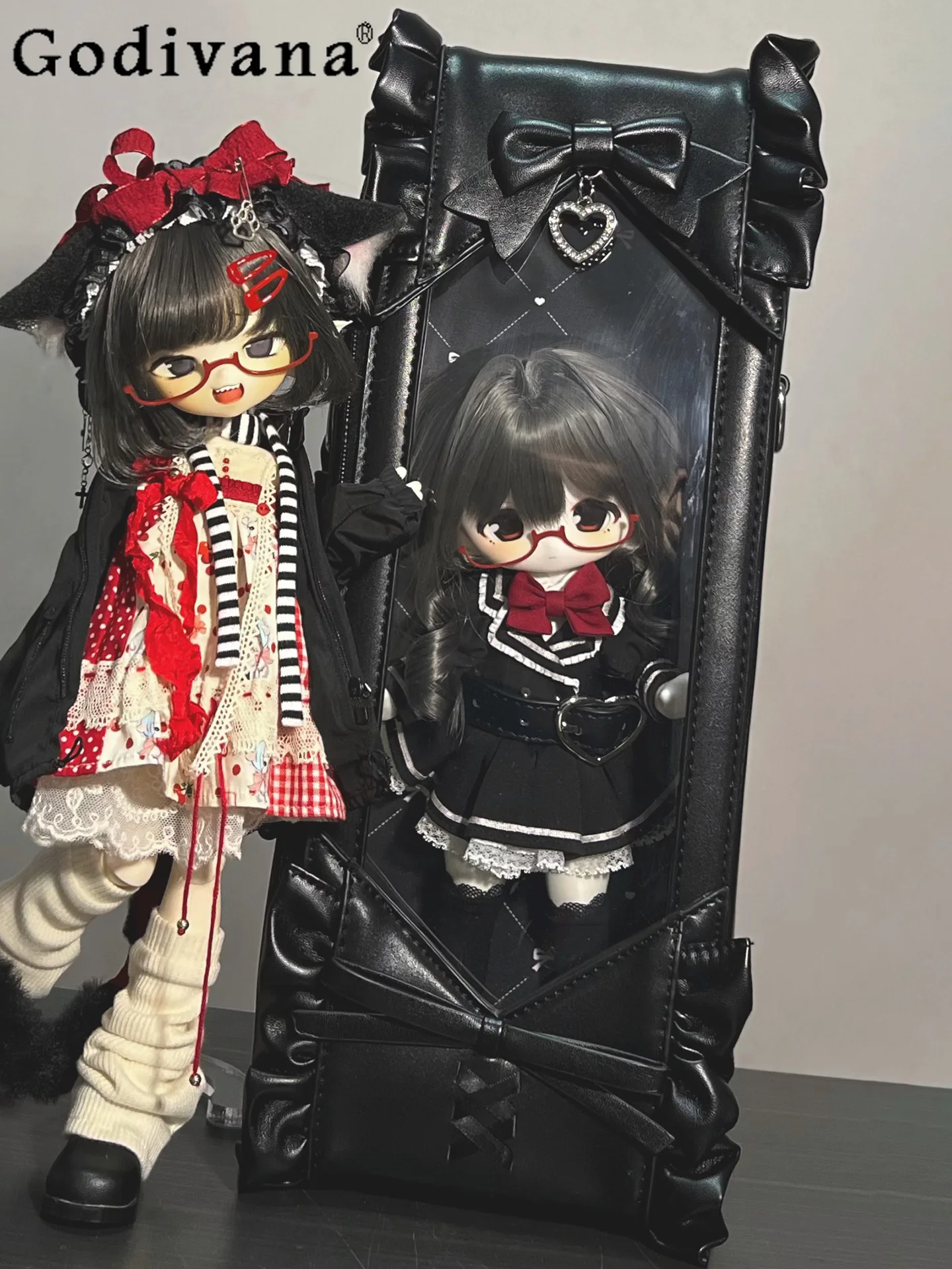 

Japanese Original Six-Point BJD Doll Bag for Going Out Cute Doll Bag 2025 New JK Cosplay Comic Con Crossbody Shoulder Bag