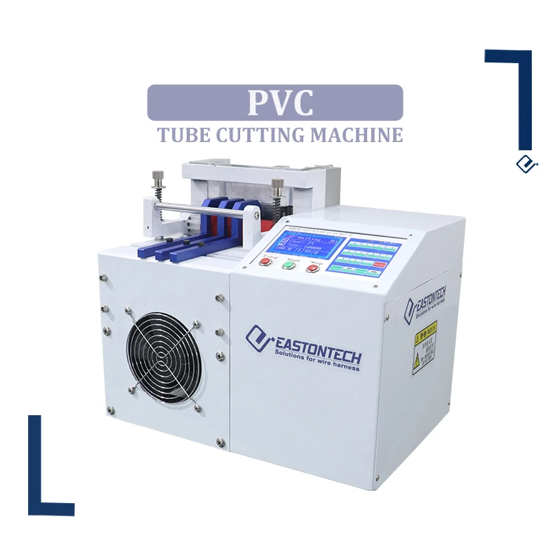 EW-11S Durable Automatic Heatshrink Tube Cutting Machine For PVC & Plastic 100-120 Pcs/Minute 0-200mm Width Engine-Powered
