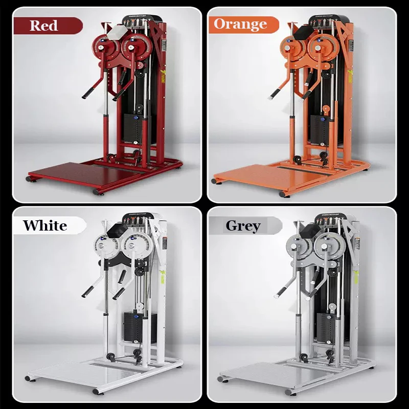 Dual Arm Side Lift Trainer, Straight Arm Chest Clip Multi-Functional Integrated Heavy-Duty Rhinoceros  Shark Squat Equipment