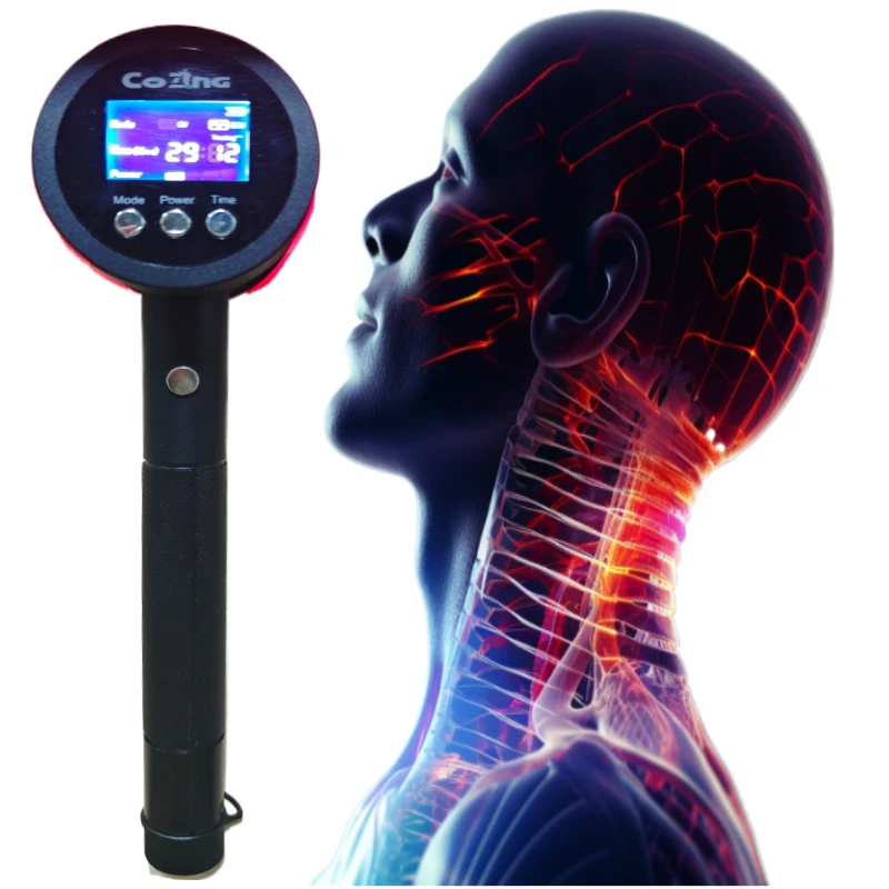

1295mW 650nmx19+808nmx6 Cold Laser Light Therapy Treatment Device Red Infrared Phototherapy for Pain Relief Human and Pets