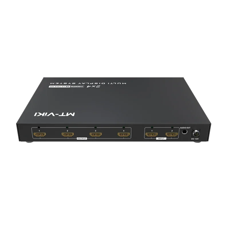 

In stockMT-ViKI MT-HD0204 8K Multi -channel hdmi Video Wall Controller 4x1