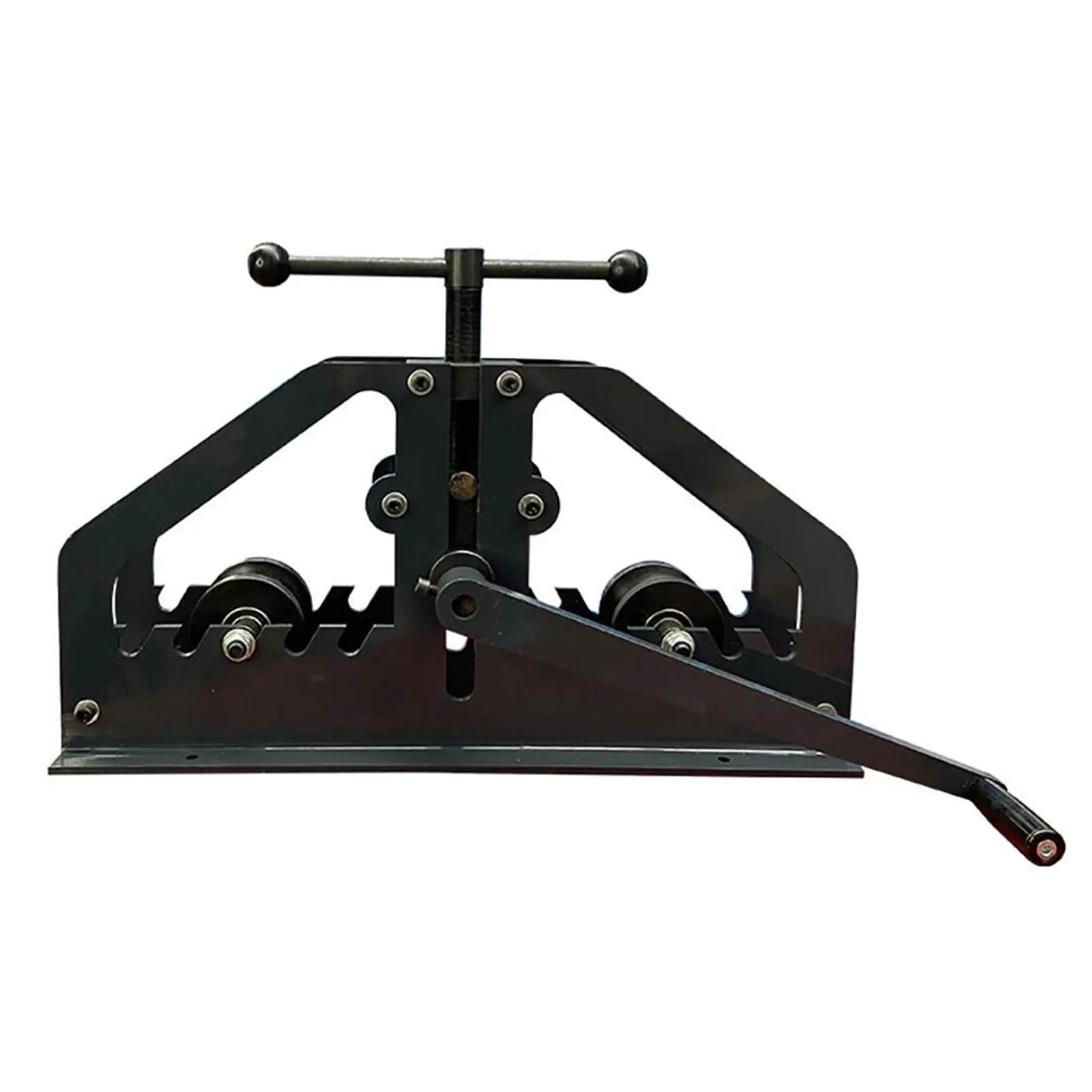 Tr-60 รอบ Roll Bender,Heavy Duty Metal เบรค Bender Multifunctional Bender อุตสาหกรรมแบบพกพาม้วนหลอดเครื่องมือสําหรับ 1.5 นิ้ว