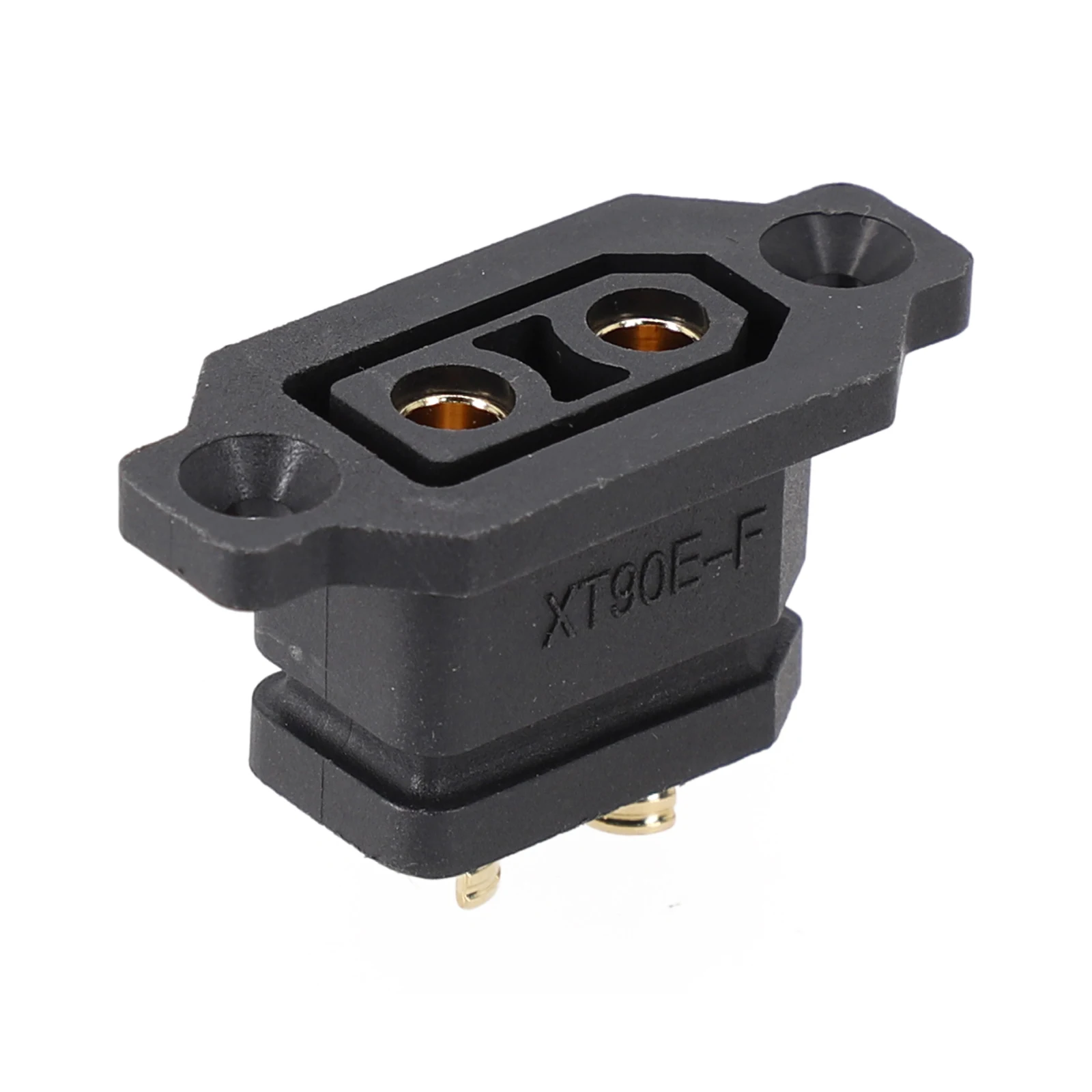 

XT90E-F Lithium Battery Charging Port Plug Fixed Base Electric Vehicle Connector DC 500V 30A 12# Charging Port Male Female Head