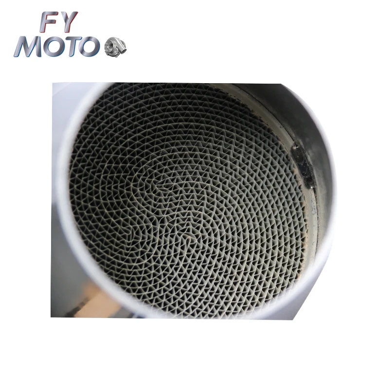 

4 INCH Universal High Flow Sports Catalytic Converter 200 Cell EURO 5 EURO 6HIGH FLOW