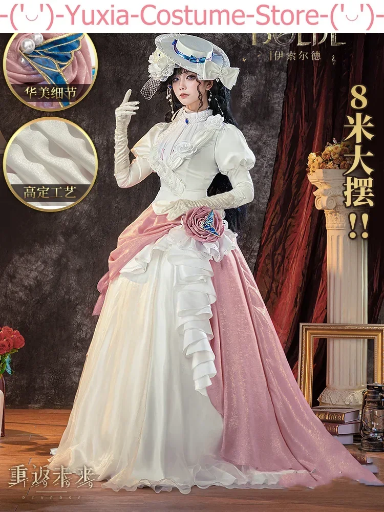 Reverse:1999  Isolde Gown Women Cosplay Costume Cos Game Anime Party Uniform Hallowen Play Role Clothes Clothing