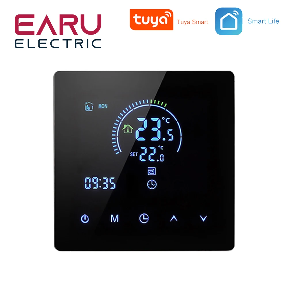 K2 TUYA APP WiFi Smart termostato riscaldamento a pavimento TRV acqua Gas caldaia temperatura telecomando vocale per Google Home Alexa