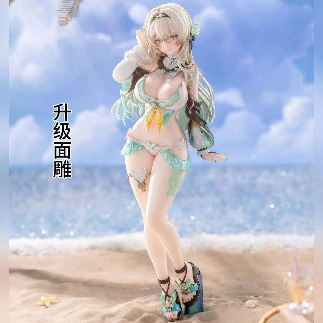 Honkai: Star Rail Firefly Anime Figura in costume da bagno Statua da collezione in PVC Ragazze sexy Modello Ornamento Action Figure per regalo per adulti