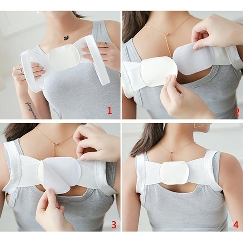 Invisible Back Posture Orthotics Shoulder Corrector Brace Belt Spine Support