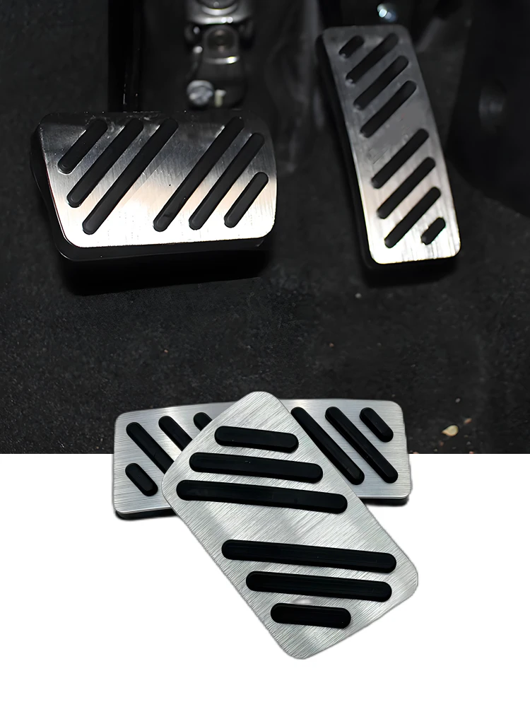 For MG ZS 2016 2017 2018 2019 2020 2021 2022 Accessories Car Aluminum Alloy Trim Accelerator Brake Pedal Sports Style