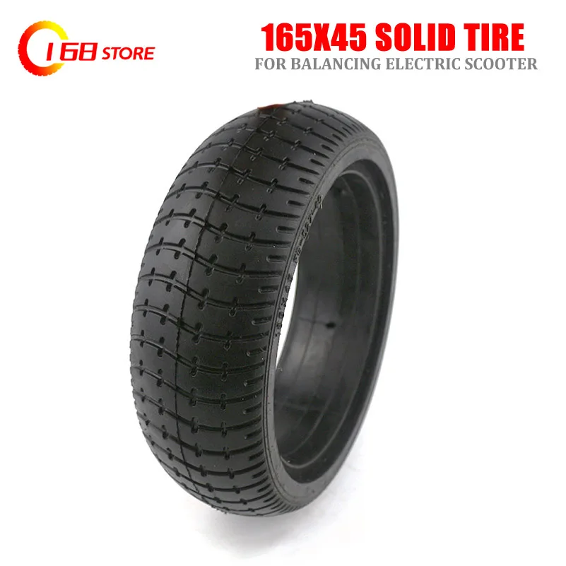 165x45 Solid Tire 6.5 inch for 6.5