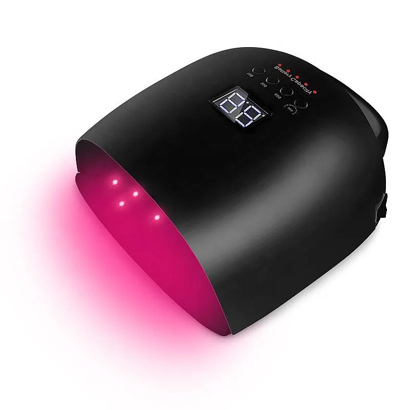 2026 New Arrival 86W Cordless Rechargeable UV LED Nail Lamp Cure Thumb Nail All Kinds of Gel Polish with Customize Private logo