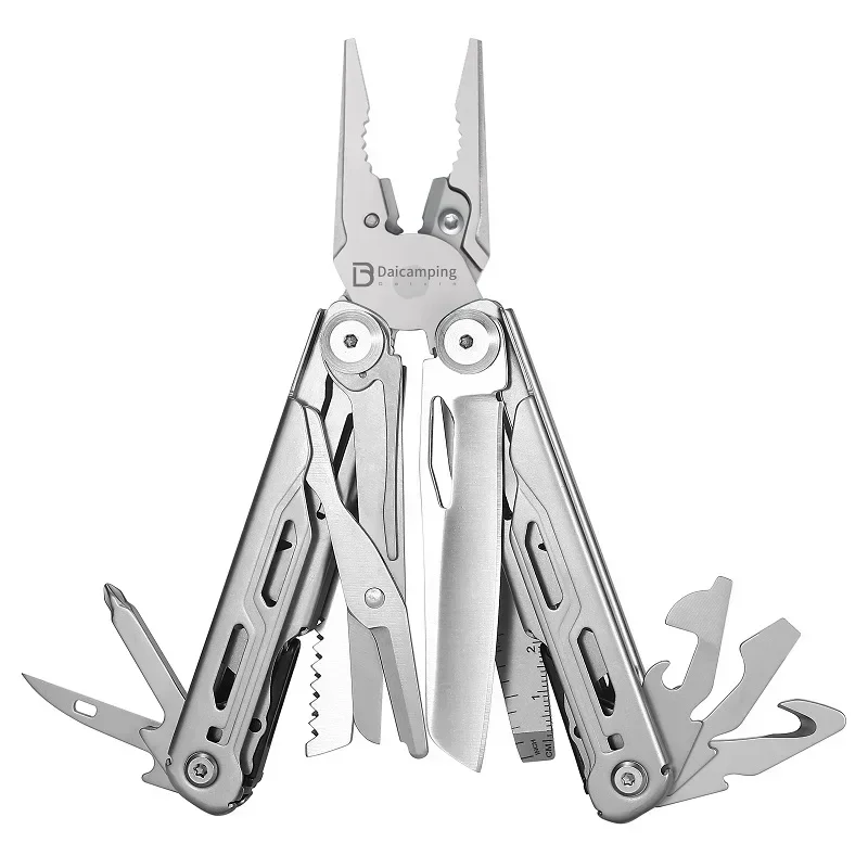 Emergency Pliers Folding Knife Multi-purpose Tool Tactical Clip Combination Survival Gear Clip Outdoor  Multi-purpose Multitool