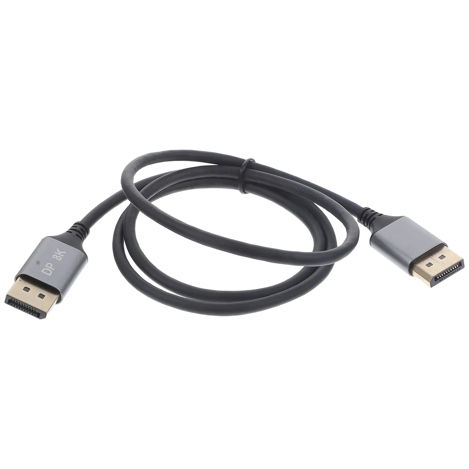 

8K 60Hz Displayport Cable 1M Male To Male Ultra Thin Monitor Extension Cord For Pc Gpu Loss Professional Audio