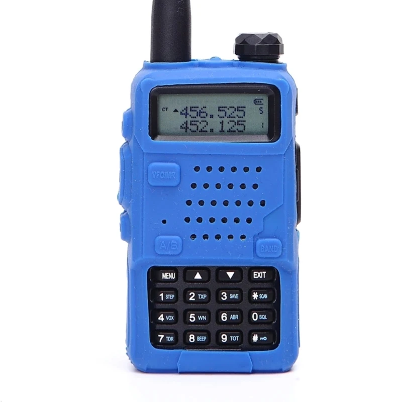 라디오용 고무 소프트 케이스 커버, BAOFENG UV-5R UV-5RA UV-5RB TH-F8 UV-5RE 플러스, 도매, 신제품