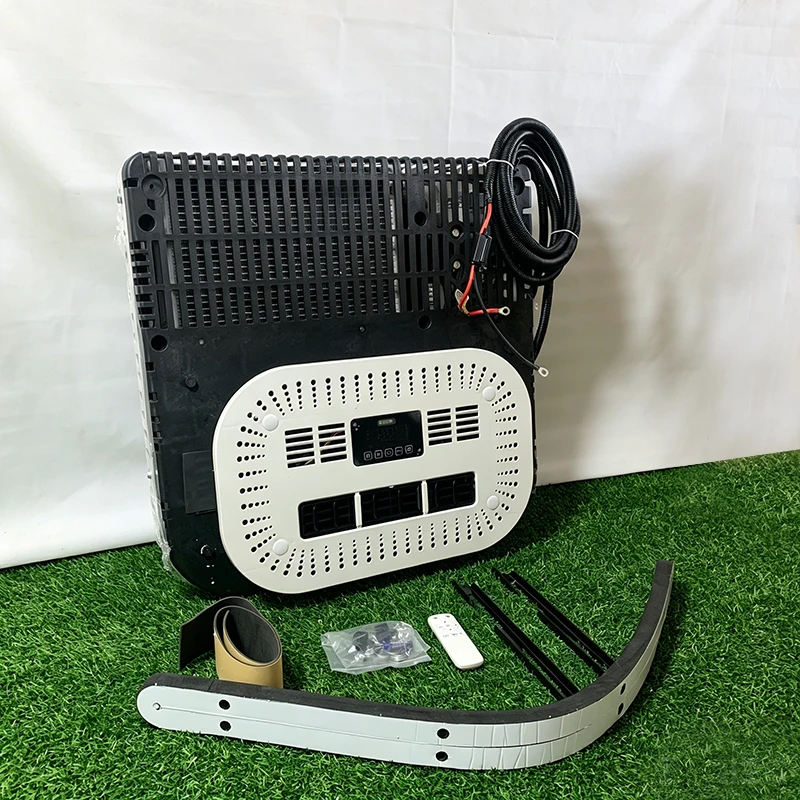 Roof Top Parking Air Conditioner 12v 24v Truck Custom Rooftop Air Conditioner 48v 72v Cooling Heating Air Conditioning Systems view 3