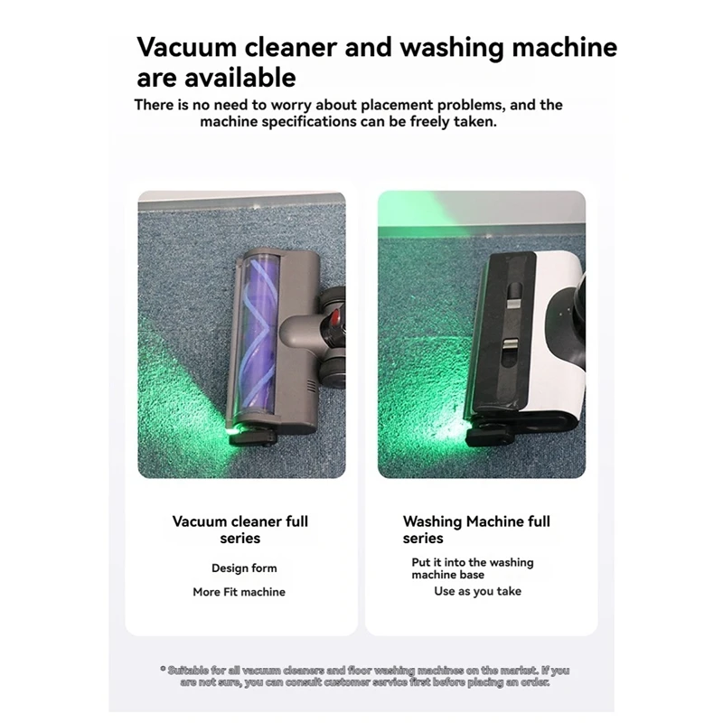 Vacuum Cleaner Laser Lights  Pet Hair Cats Fur Dust Display USB LED Lamp Universal Vacuum Parts Household