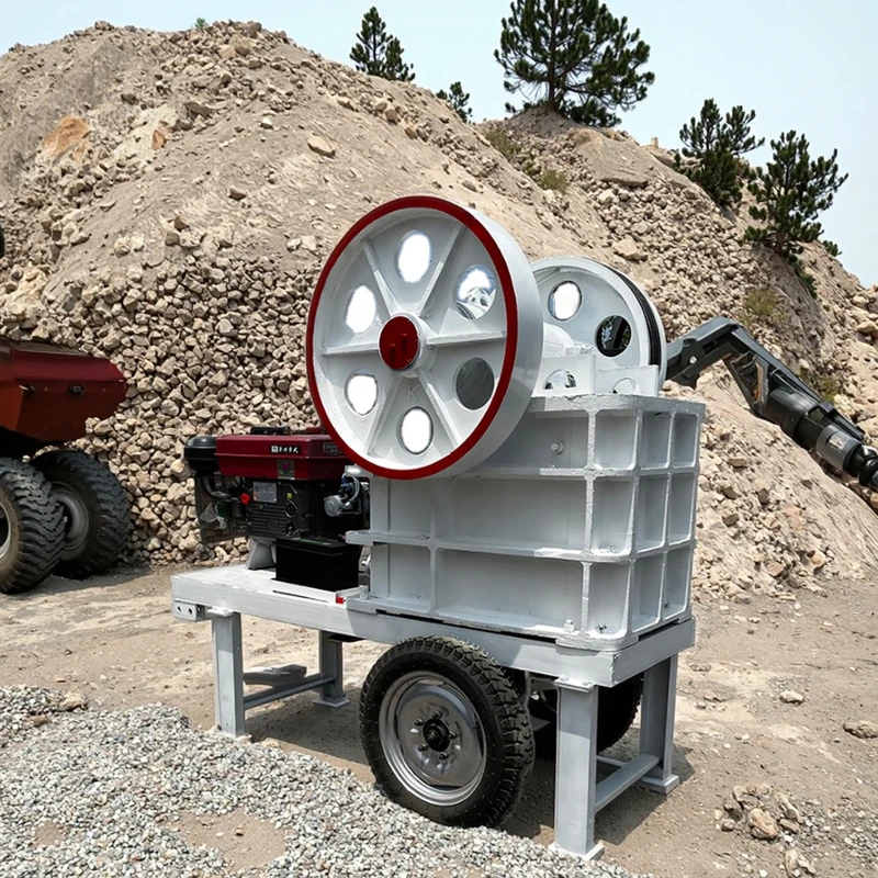 High-Efficiency Fine Jaw Crusher Secondary Crushing Aggregate Production Line Shimeite Brand 2-6T/H Capacity Economical