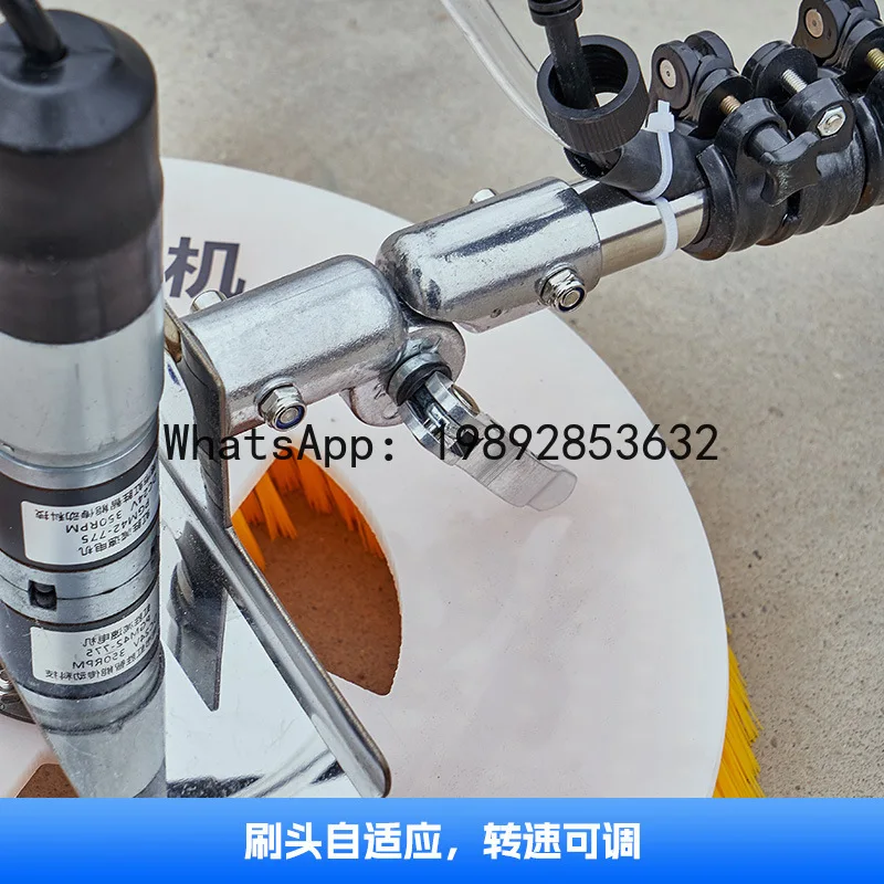 machine handheld telescopic rod photovoltaic panel cleaning equipment outdoor solar panel electric  tool