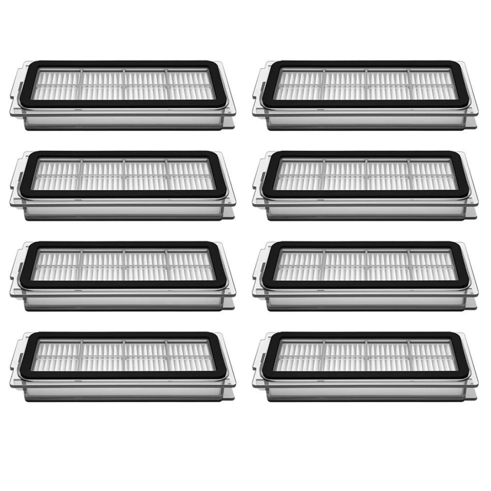 롤러 1개 + 측면 브러시 2개 + 필터 2개 + 물티슈 2개 + 먼지 봉투 2개 + 흰색 브러시 1개/ 천 10개/ JONR P20PRO/T5 Pro용 HEPA 필터 8개