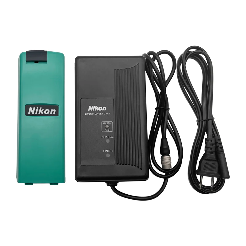 BC-65 battery With Q-75E Charger For Nikon DTM-302 NPL-302 NPL-352 DTM-352 Total Stations 7.2v 3800mAh NiMH