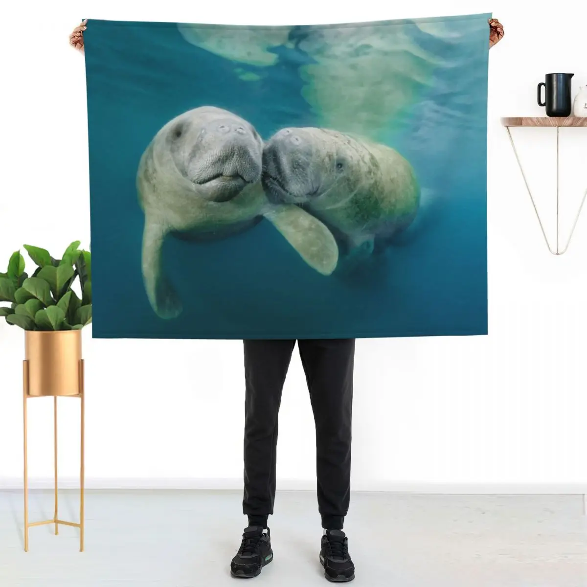 

Lovers Throw Blanket All Season Soft Lightweight Blanket for Home