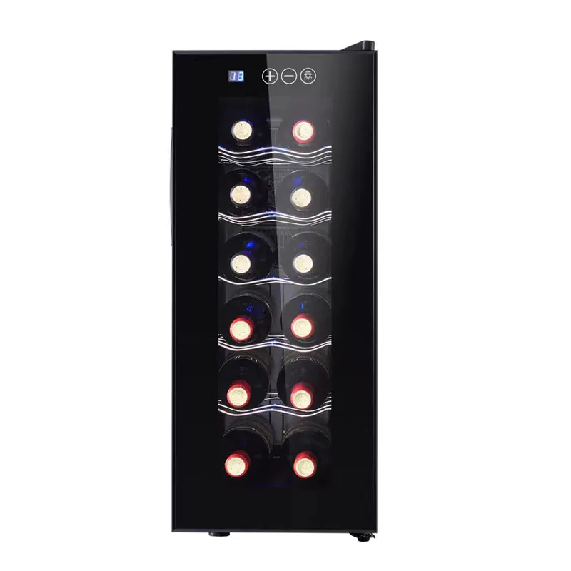 

Single Zone Electric Wine Beer Beverage Cooler Red Wine Cabinet Refrigerator Low Noise