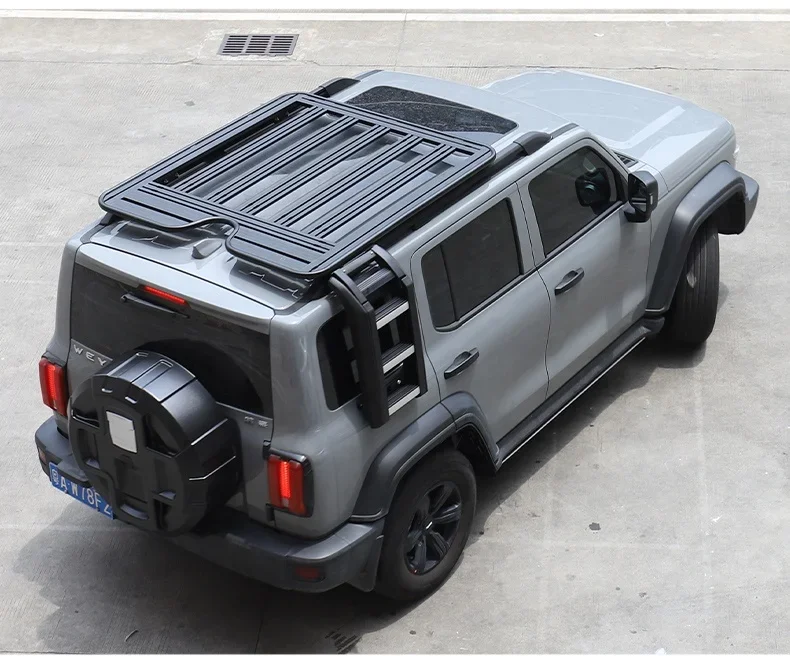 업그레이드된 4x4 오프로드 러기지 랙 탱크 300 바디 키트 자동차 화물 캐리어 루프 랙 (탱크 300용)