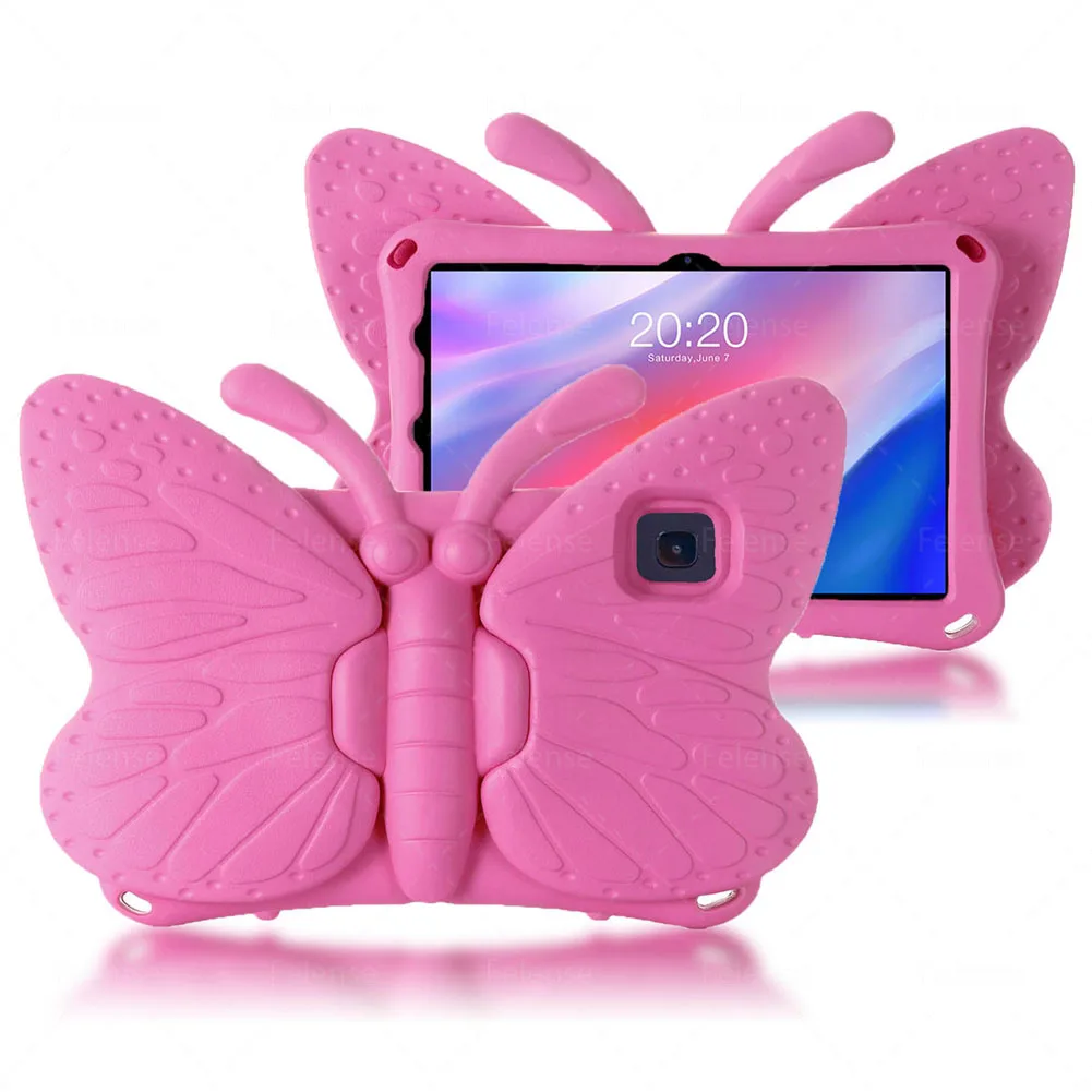 Imagem -03 - Cartoon Butterfly Kickstand Tablets Cover Shockproof Case para Crianças Teclast P20 P20hd 10.1